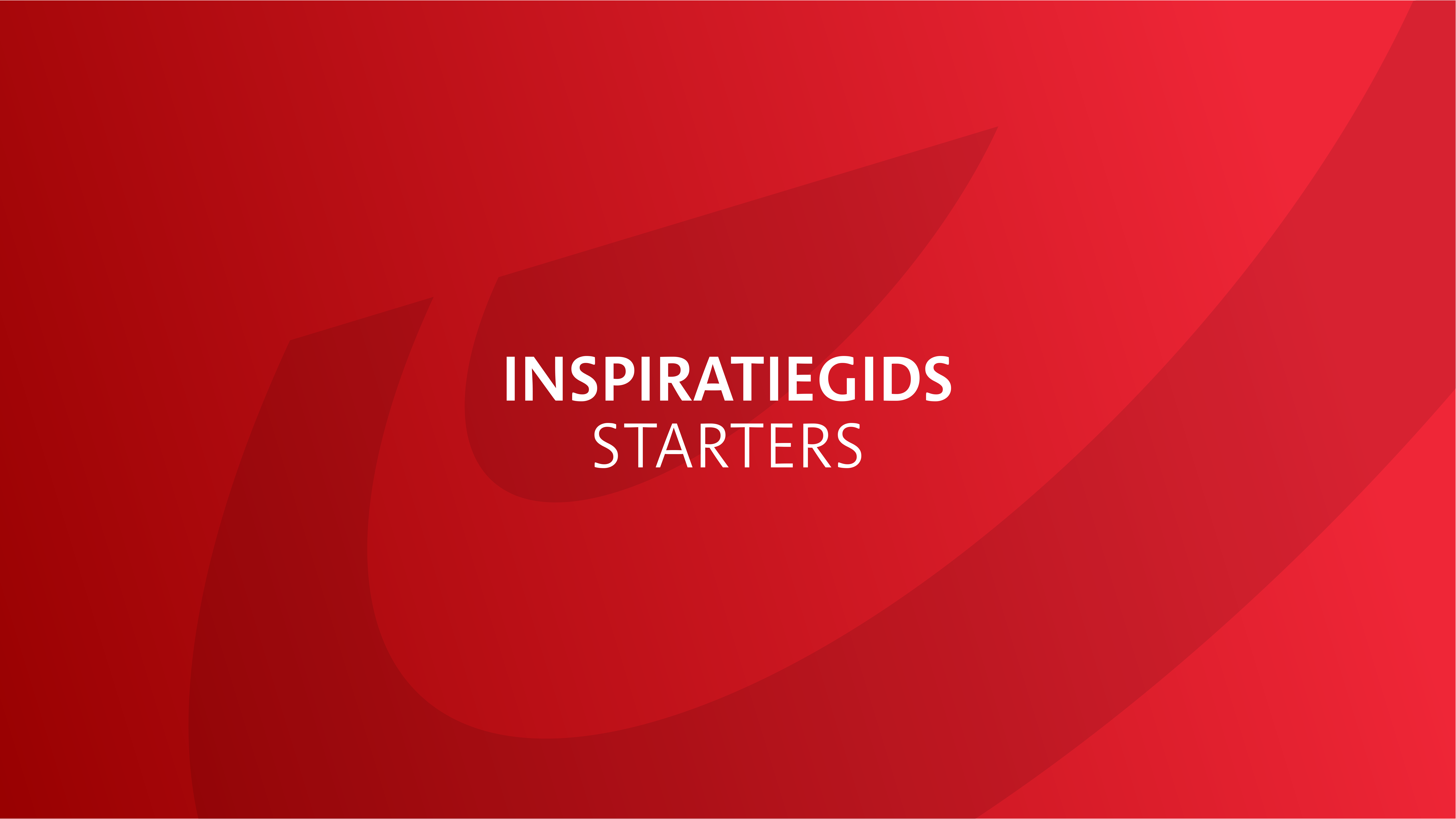 Download je inspiratiegids voor starters